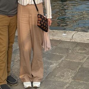“And Now This” Brand Cotton Trousers. Khaki. Size 4.